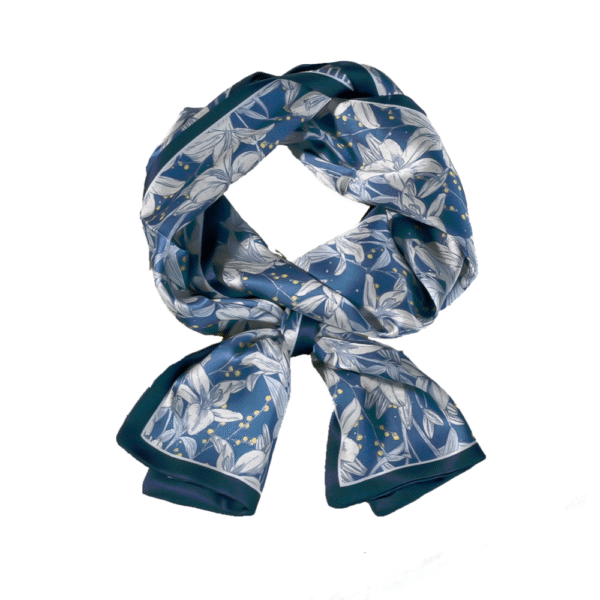 15*145cm China Suzhou mulberry silk scarf thin narrow ribbon silk scarf long silk scarf handbag decorative silk scarf belt silk scarf