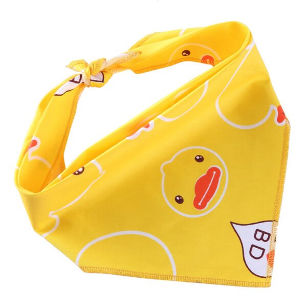 Cat saliva towel scarf small pet dog triangle scarf