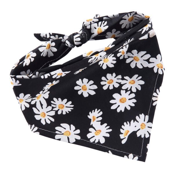 Cat saliva towel scarf small pet dog triangle scarf