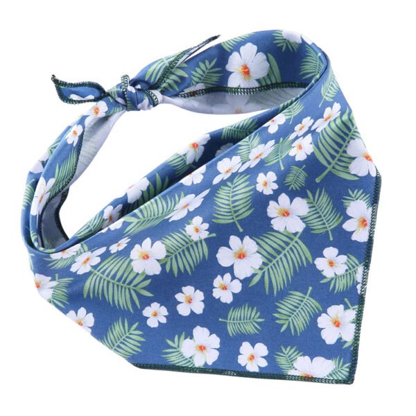 Cat saliva towel scarf small pet dog triangle scarf