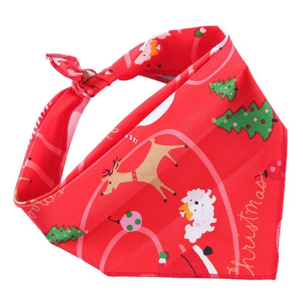 Cat saliva towel scarf small pet dog triangle scarf