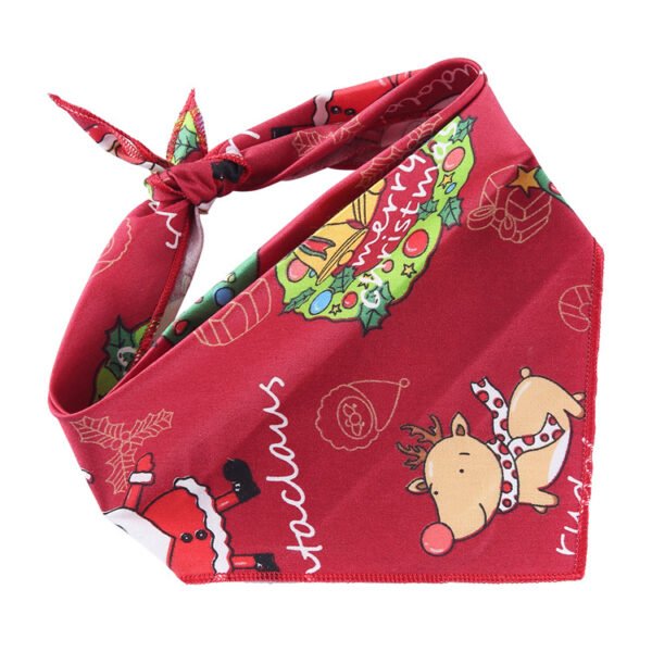 Cat saliva towel scarf small pet dog triangle scarf
