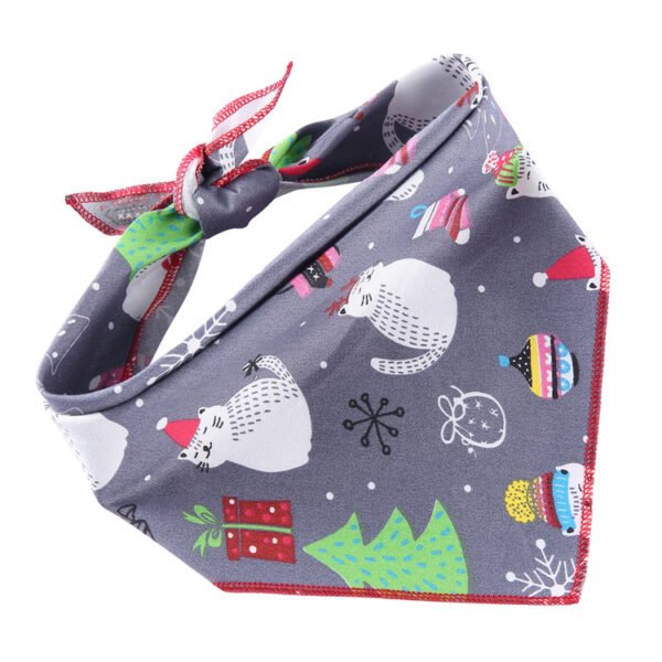 Cat saliva towel scarf small pet dog triangle scarf