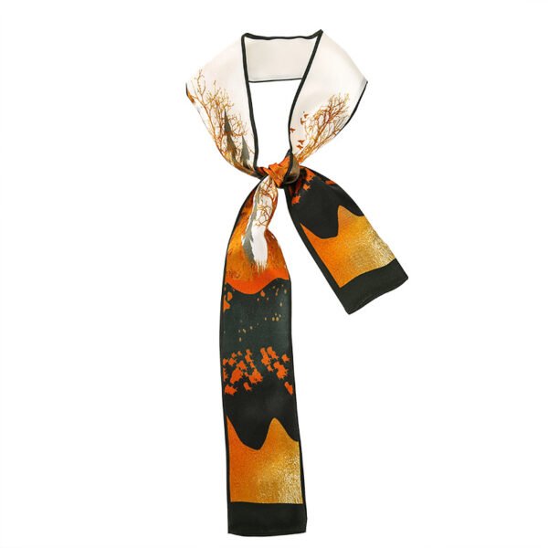 6*125 China Suzhou Silk Silk Scarf Headband Tie Bag Ribbon Decoration Streamer Long Silk Scarf Silk Belt