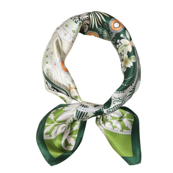 53*53cm China Suzhou mulberry silk scarf thin narrow ribbon silk scarf long silk scarf handbag decorative silk scarf belt silk scarf