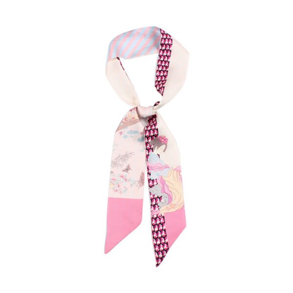 6*125 China Suzhou Silk Silk Scarf Headband Tie Bag Ribbon Decoration Streamer Long Silk Scarf Silk Belt