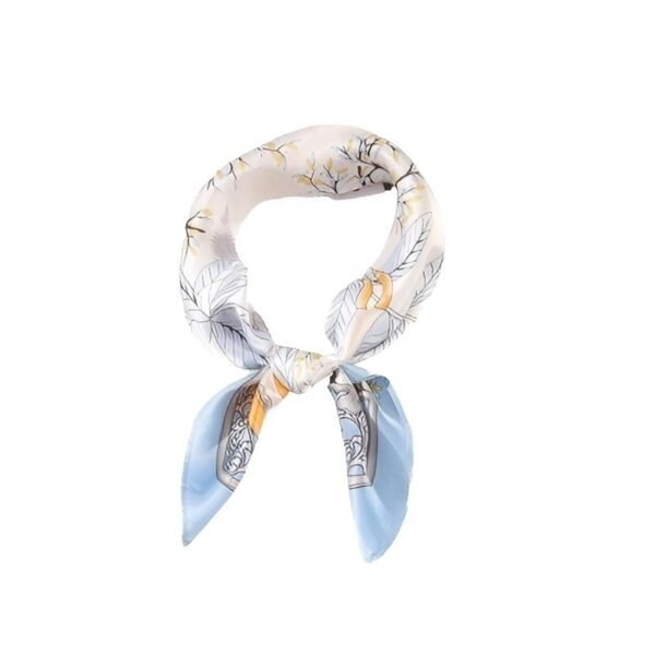 53*53cm China Suzhou mulberry silk scarf thin narrow ribbon silk scarf long silk scarf handbag decorative silk scarf belt silk scarf