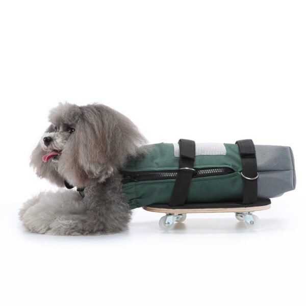 Pet four-wheeled disabled vehicle, walking assistance vehicle, postoperative rehabilitation assistance vehicle