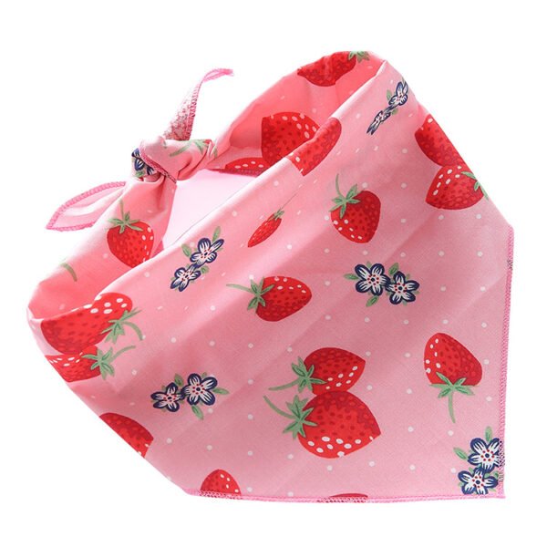Cat saliva towel scarf small pet dog triangle scarf