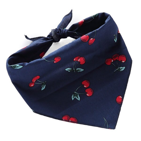 Cat saliva towel scarf small pet dog triangle scarf